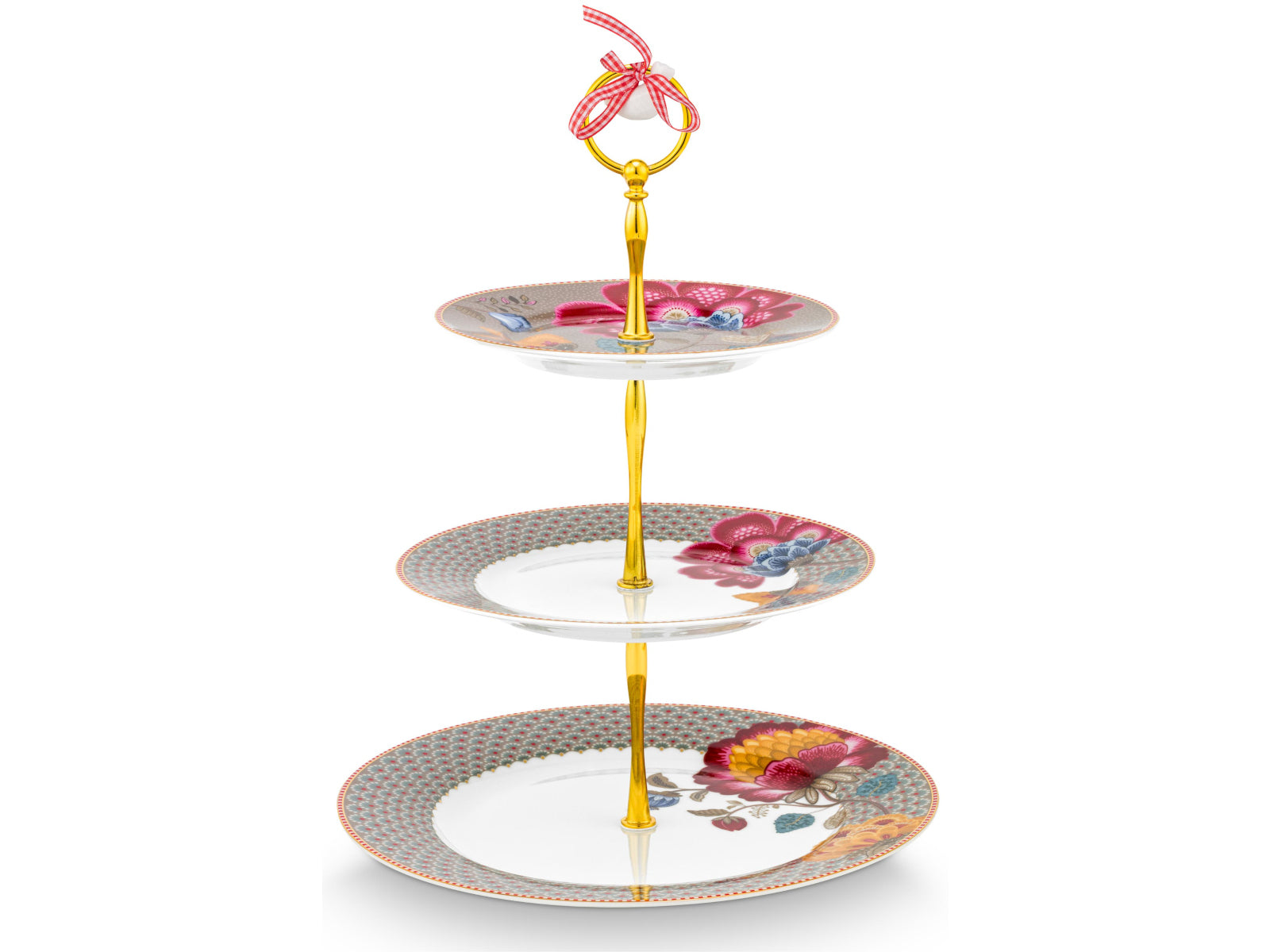 PIP STUDIO Blooming Tales Fantasy Khaki Etagere 3tlg - Produktbild 2