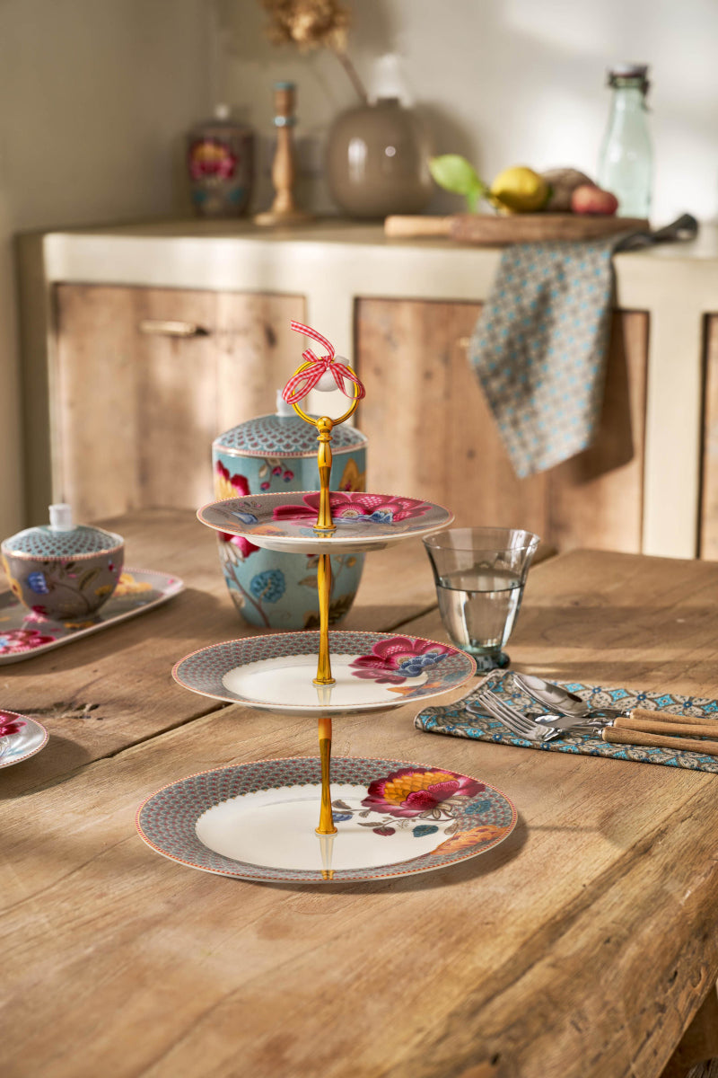 PIP STUDIO Blooming Tales Fantasy Khaki Etagere 3tlg - Produktbild 7
