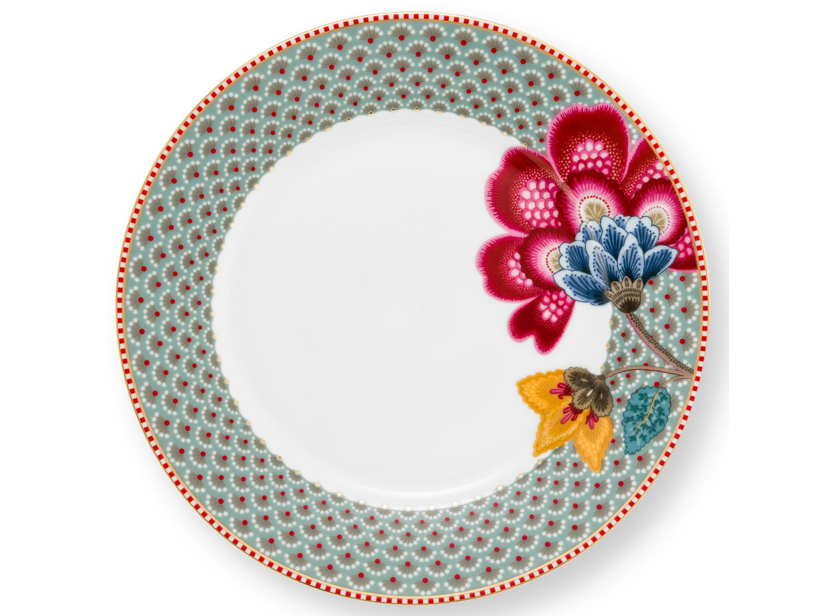PIP STUDIO Blooming Tales Fantasy Blue Etagere 3tlg - Produktbild 5