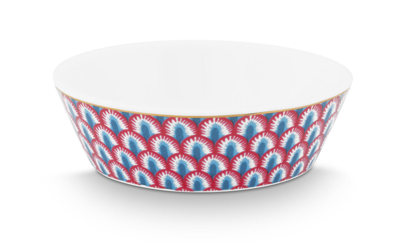 PIP STUDIO Flower Festival Oriental Geschenkset rund blau 6tlg - Produktbild 6