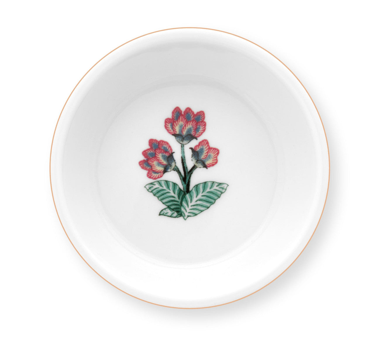 PIP STUDIO Flower Festival Oriental Geschenkset rund dark pink 6tlg - Produktbild 7