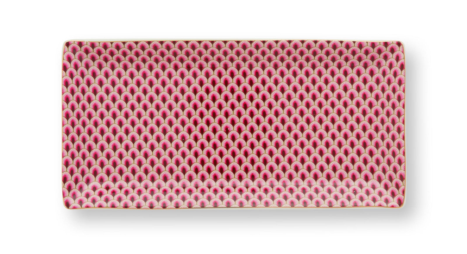 PIP STUDIO Flower Festival Oriental Geschenkset quadratisch dark pink 6tlg - Produktbild 4