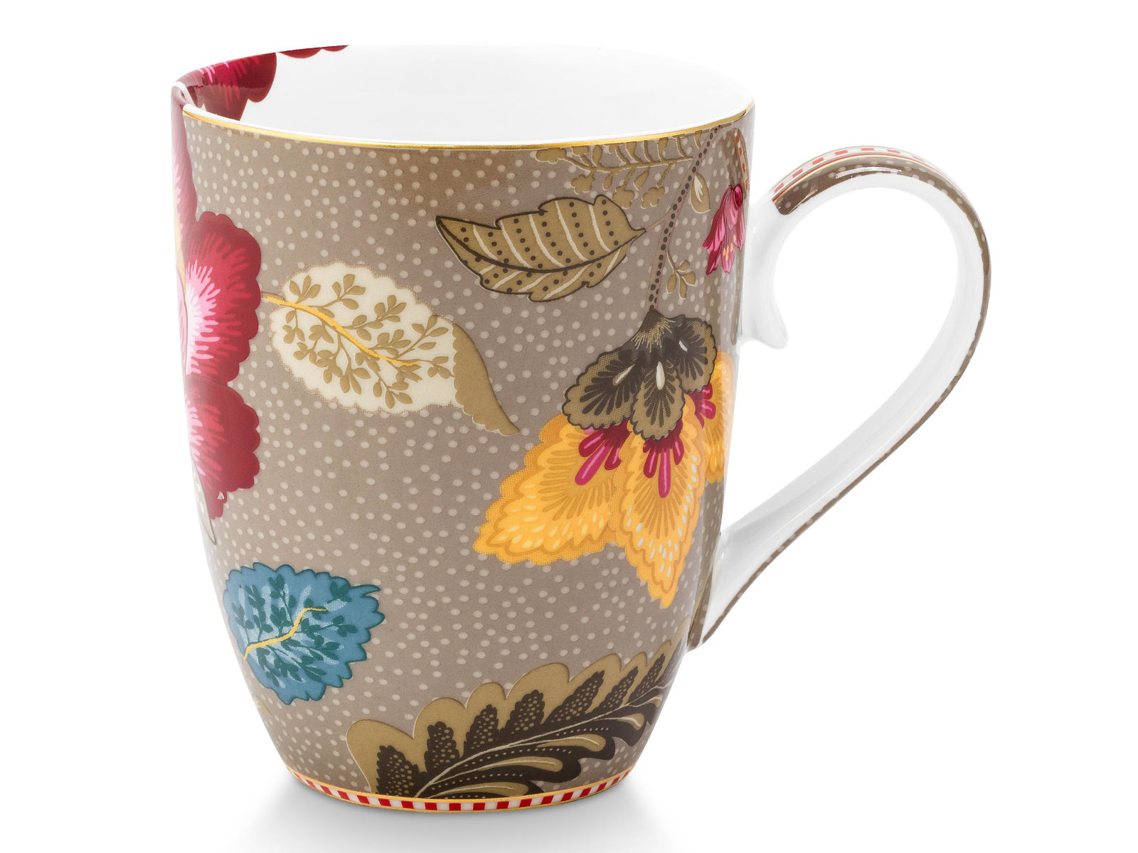 PIP STUDIO Blooming Tales Fantasy Khaki Frühstücksset Set3 - Produktbild 5