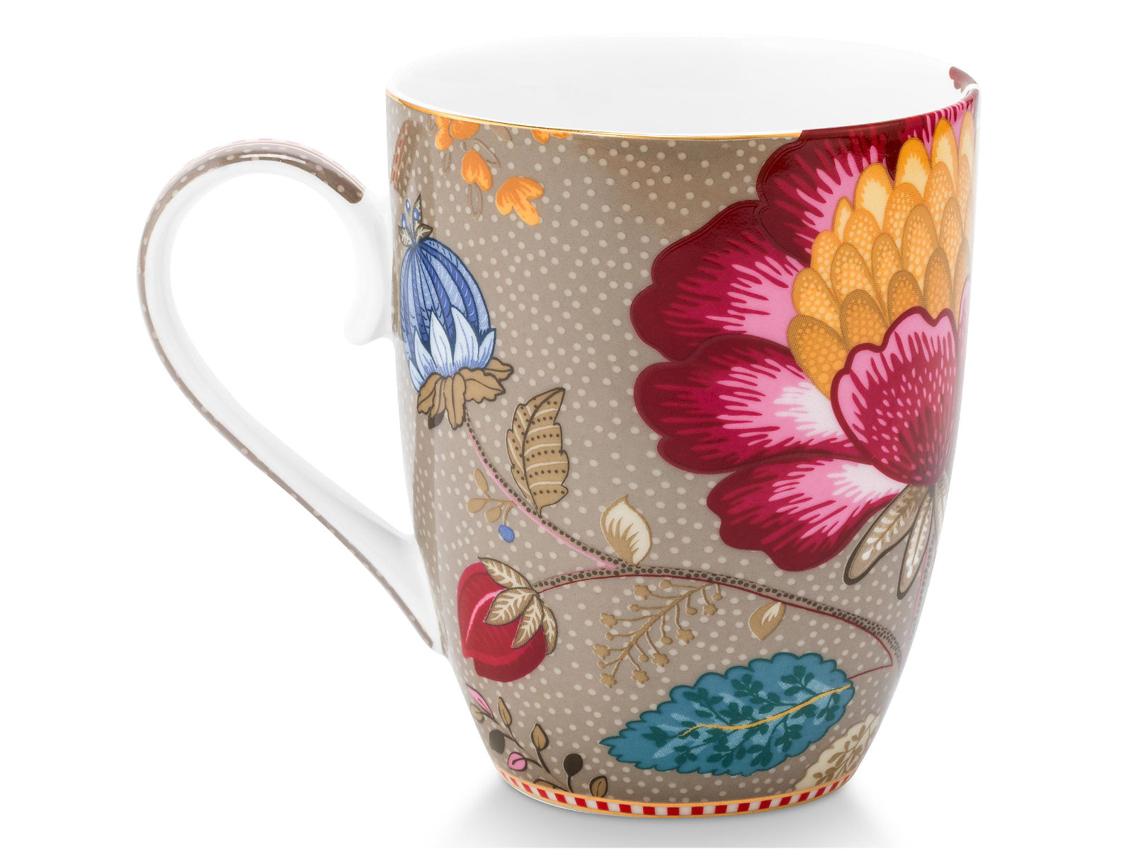 PIP STUDIO Blooming Tales Fantasy Khaki Frühstücksset Set3 - Produktbild 6