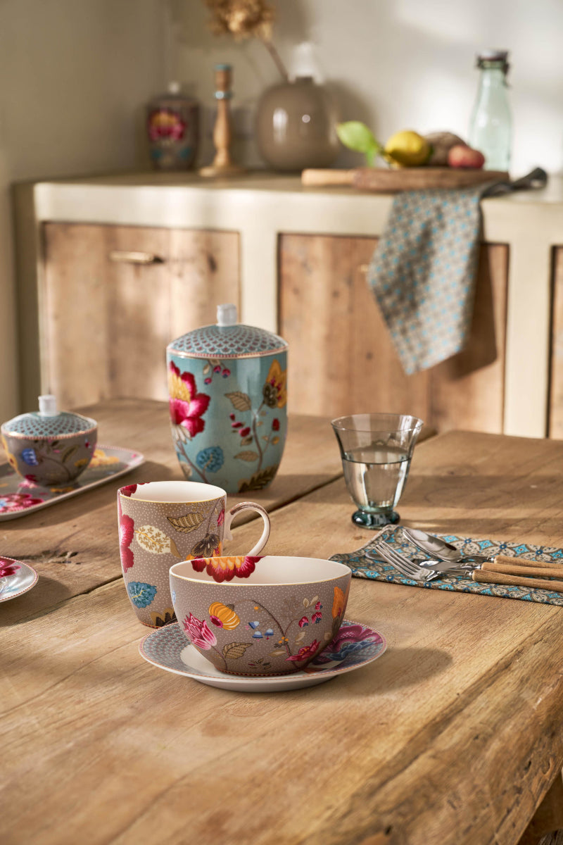 PIP STUDIO Blooming Tales Fantasy Khaki Frühstücksset Set3 - Produktbild 11