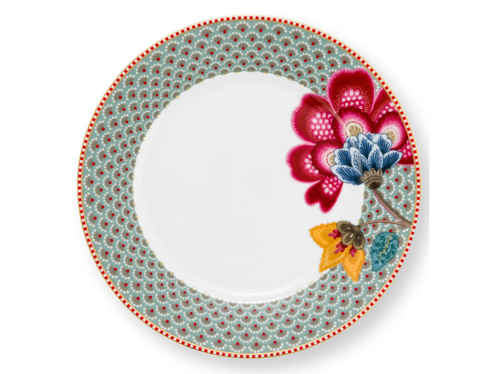 PIP STUDIO Blooming Tales Fantasy Blue Frühstücksset Set3 - Produktbild 3