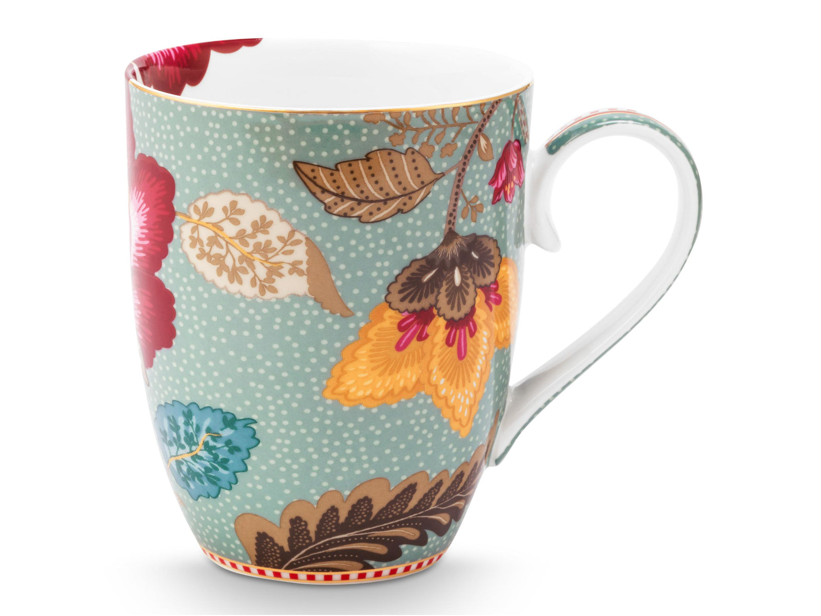 PIP STUDIO Blooming Tales Fantasy Blue Frühstücksset Set3 - Produktbild 5
