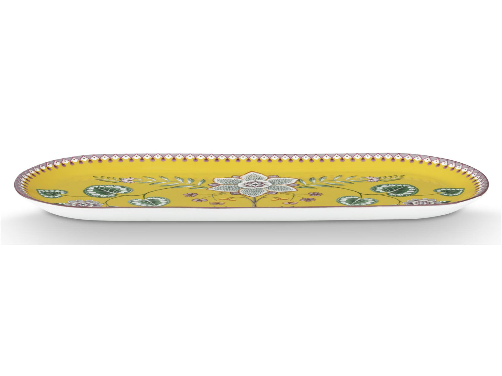 PIP STUDIO Lily&Lotus Yellow Kuchenplatte 33,3x15,5cm - Produktbild 2