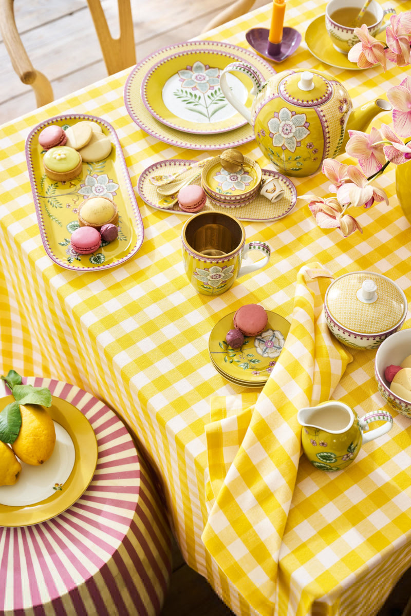 PIP STUDIO Lily&Lotus Yellow Kuchenplatte 33,3x15,5cm - Produktbild 5