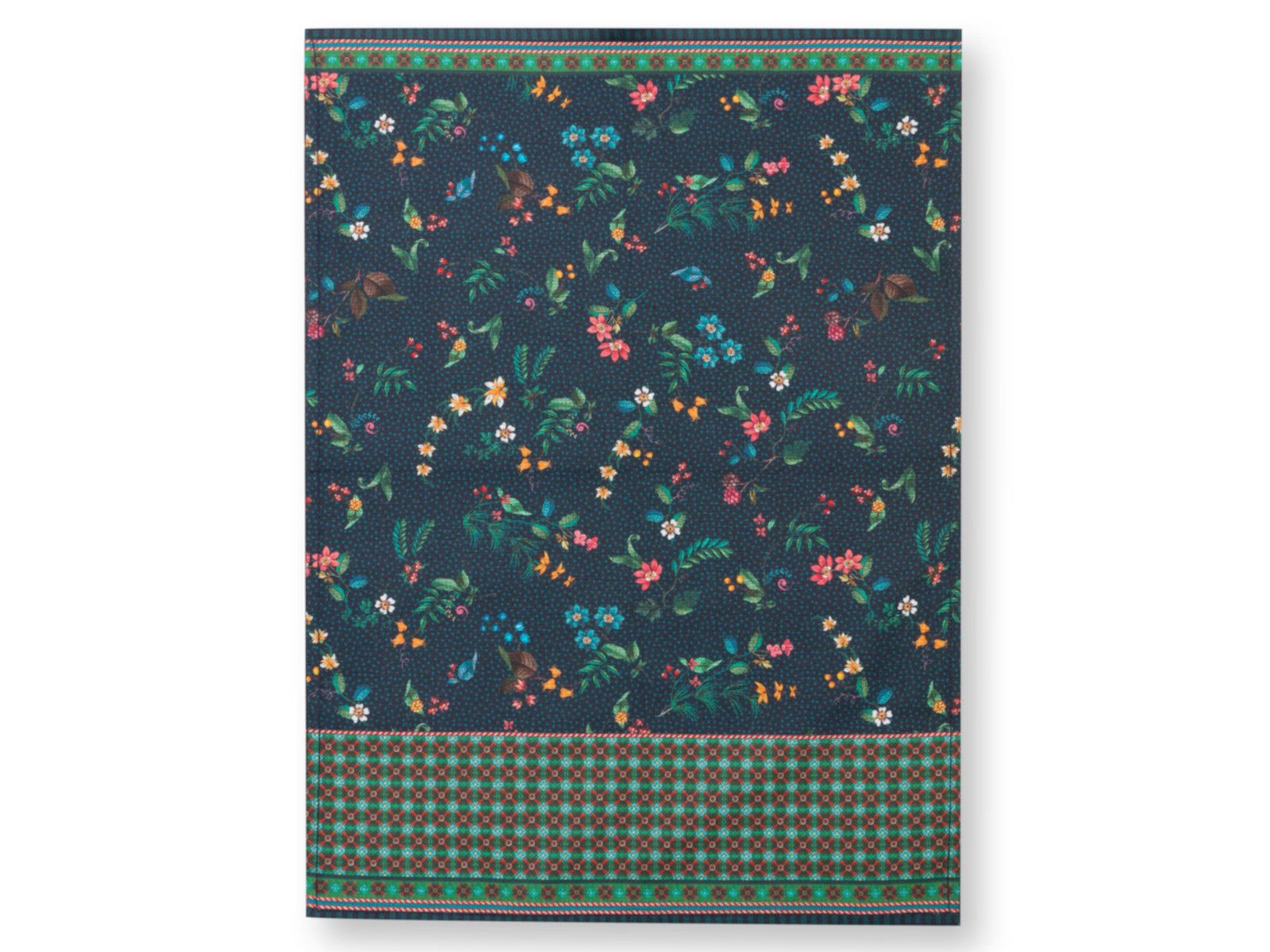 PIP STUDIO Berry Blues Geschirrtuch blau 50x70cm 2er Set - Produktbild 2