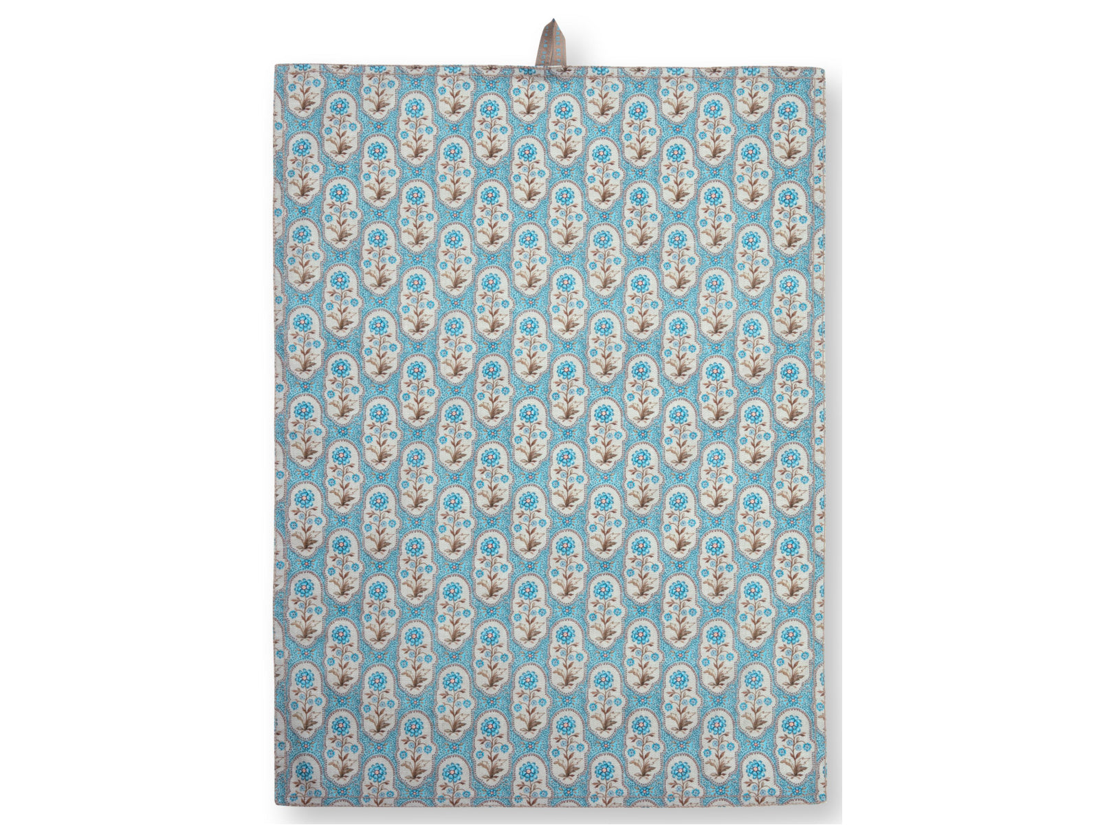 PIP STUDIO Blooming Tales Bustani-Pashmina Khaki-Blue Geschirrtuch 50x70cm Set2 - Produktbild 2