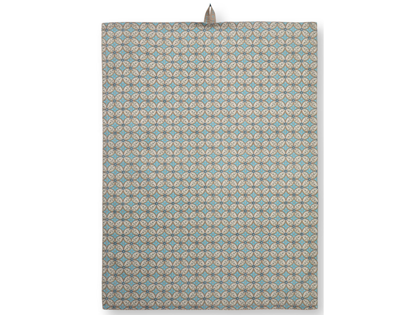 PIP STUDIO Blooming Tales Bustani-Pashmina Khaki-Blue Geschirrtuch 50x70cm Set2 - Produktbild 5