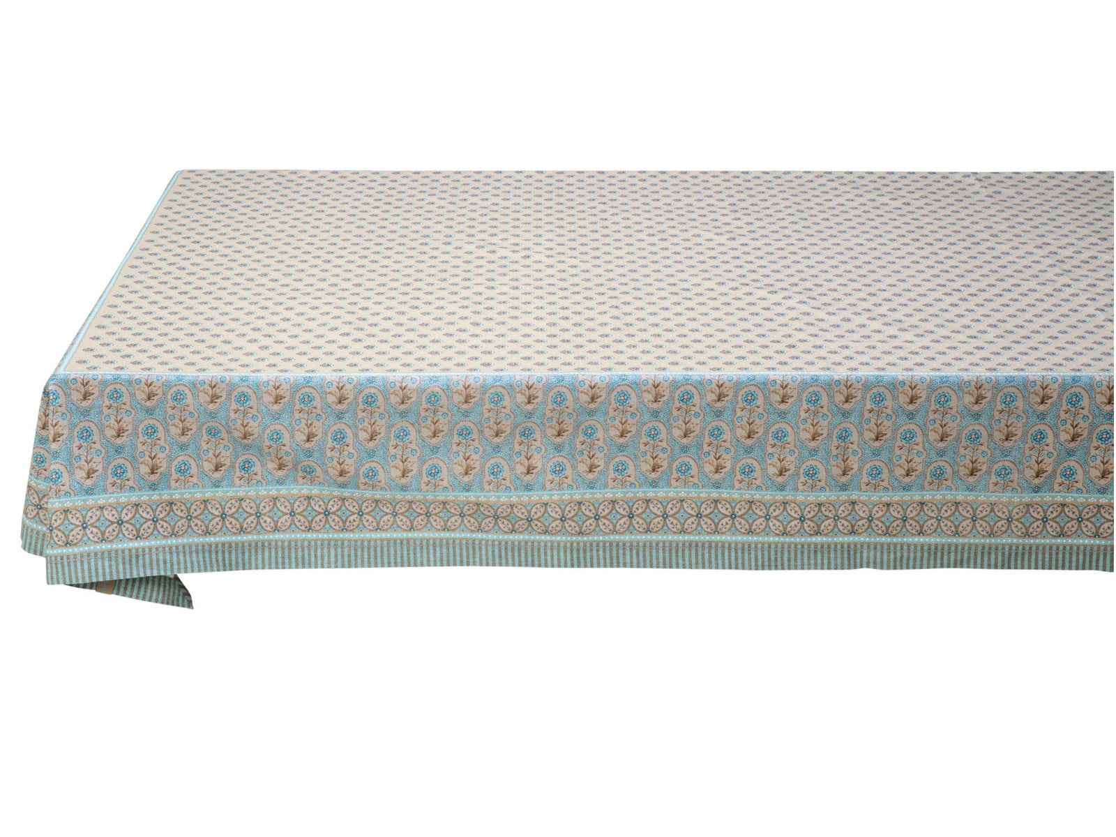 PIP STUDIO Blooming Tales Khaki-Blue Tischdecke 150x250cm