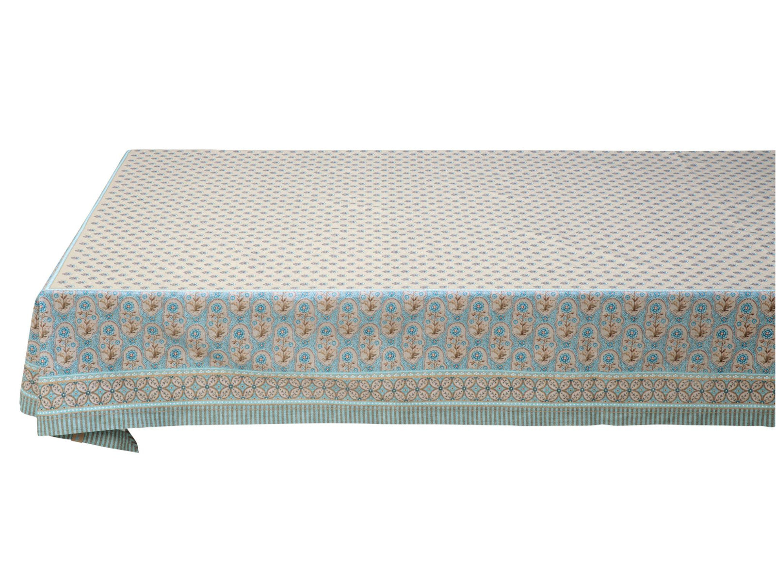 PIP STUDIO Blooming Tales Khaki-Blue Tischdecke 150x300cm