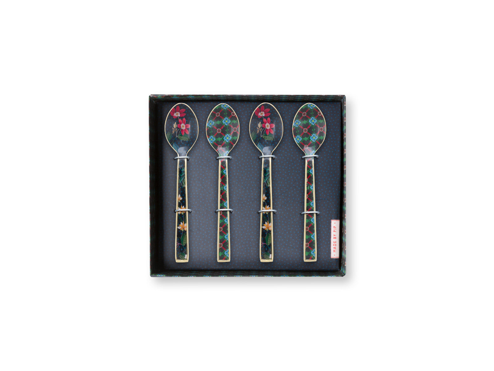 PIP STUDIO Berry Blues Kaffeelöffel 14,5cm Set4 - Produktbild 3
