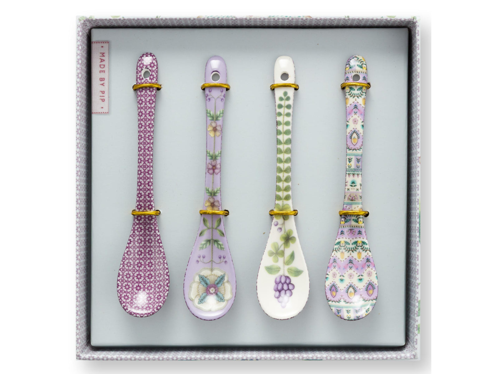 PIP STUDIO Lily&Lotus Lilac Teelöffel 13cm Set4