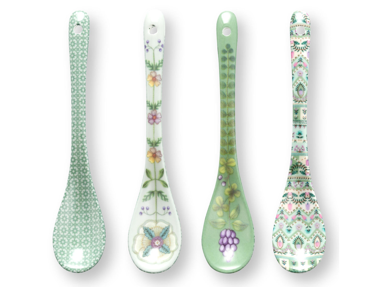 PIP STUDIO Lily&Lotus Light Green Teelöffel 13cm Set4 - Produktbild 2