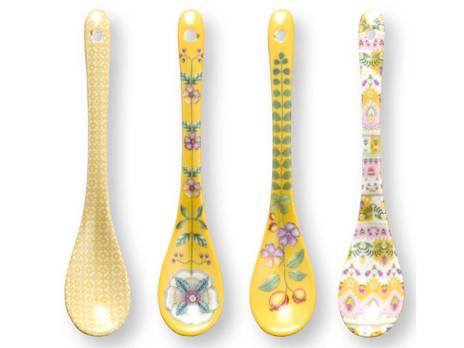 PIP STUDIO Lily&Lotus Yellow Teelöffel 13cm Set4 - Produktbild 2