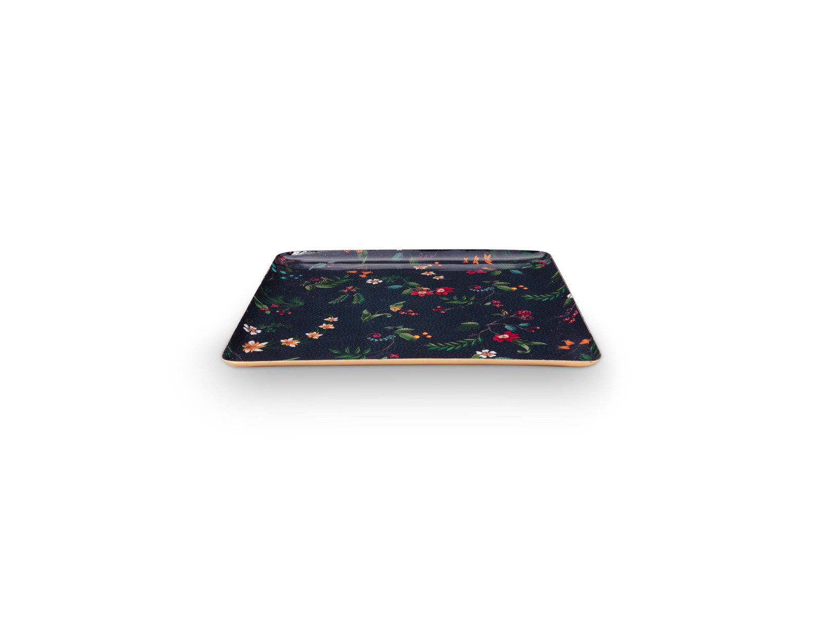PIP STUDIO Berry Blues Metalltablett blau 30,5x30,5cm - Produktbild 2