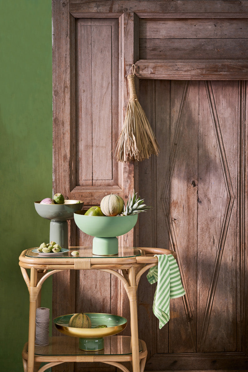PIP STUDIO Matt Bright Green Schale Metall 30x20cm - Produktbild 3