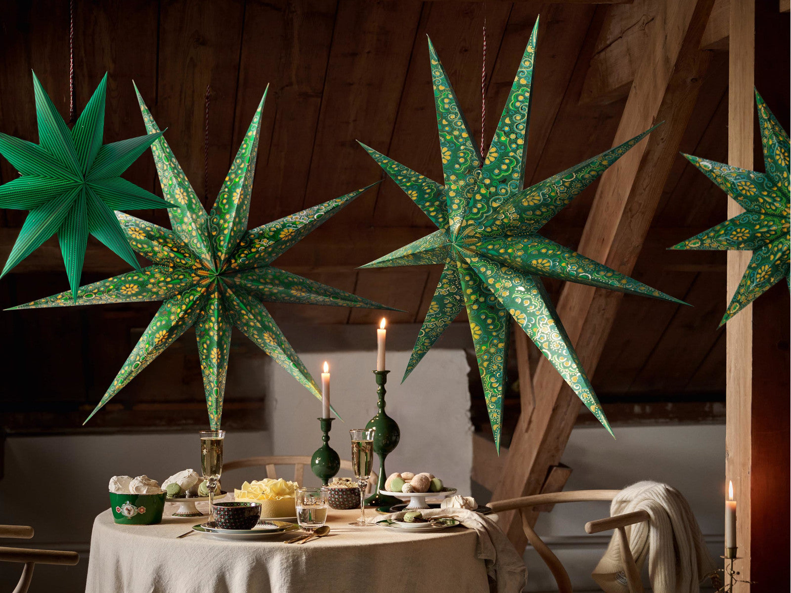 PIP STUDIO Christmas Weihnachtsstern dunkelgrün 110cm - Produktbild 4
