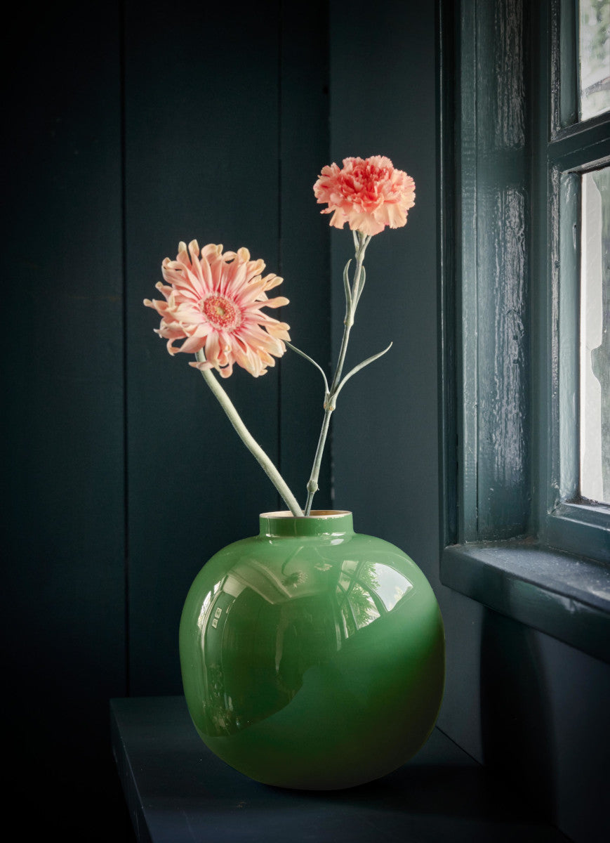 PIP STUDIO Home Deco Metal Vase grün 23 cm - Produktbild 3