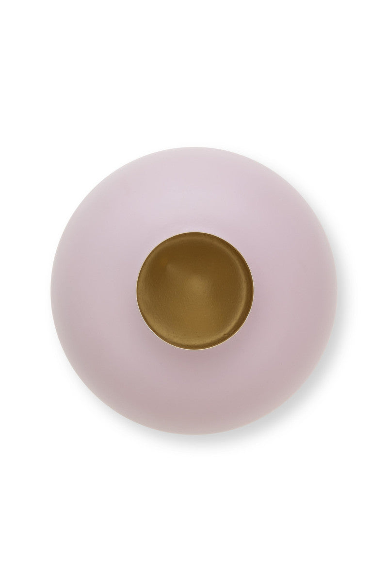 PIP STUDIO Home Deco Metal Vase lila matt 32cm - Produktbild 2