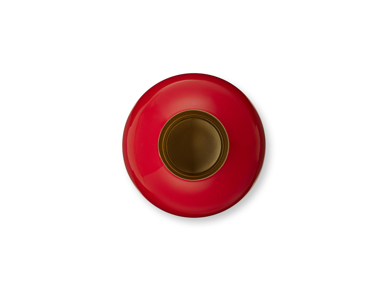 PIP STUDIO Vase Metall klein rot 18x24cm - Produktbild 2