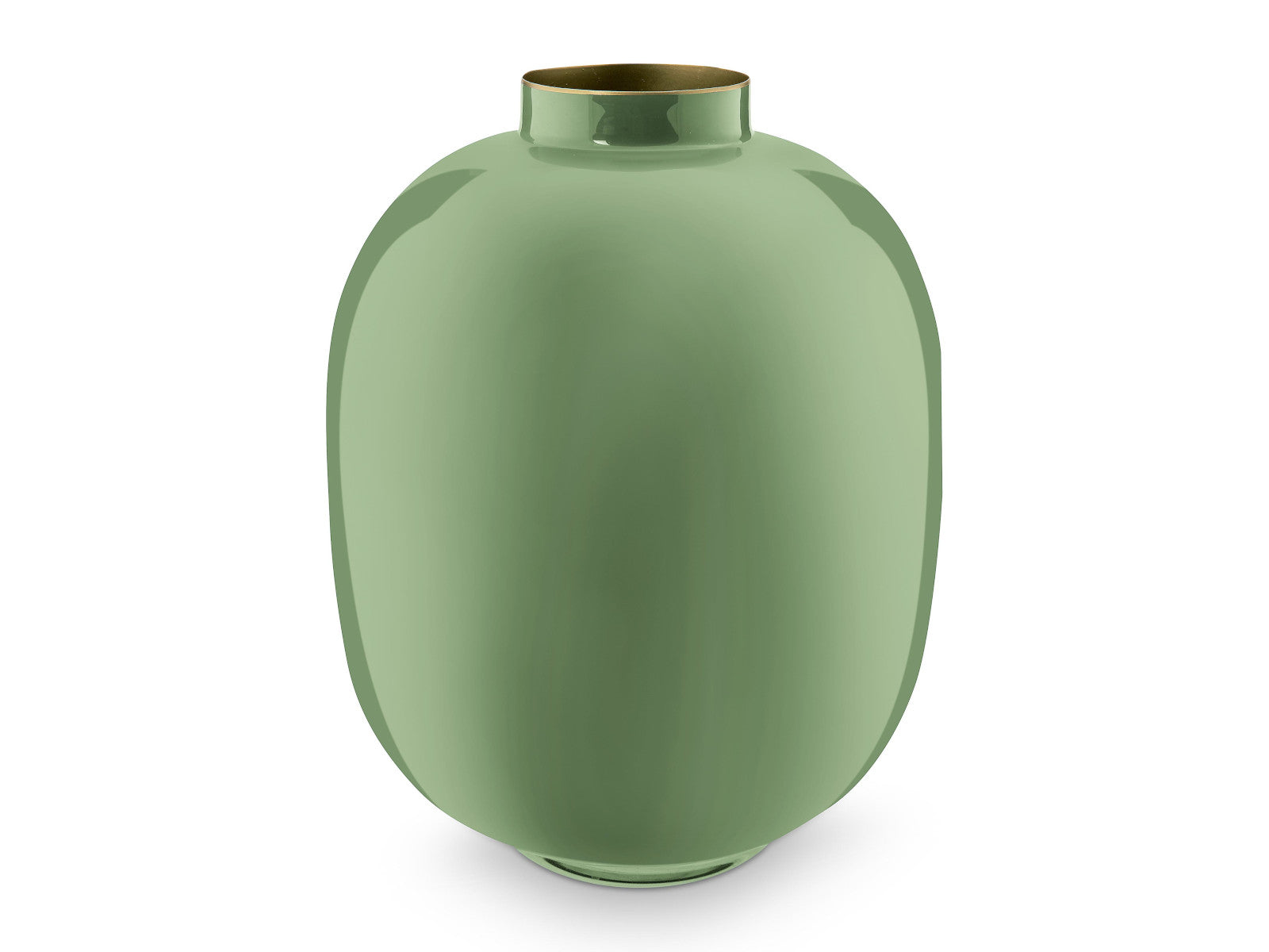 PIP STUDIO Vase Glass Soft Green 32cm