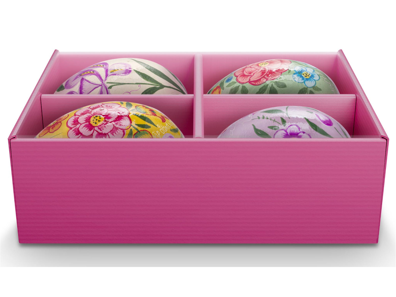 PIP STUDIO Lily&Lotus bemalte Dekoeier 5x7cm Set4 - Produktbild 2