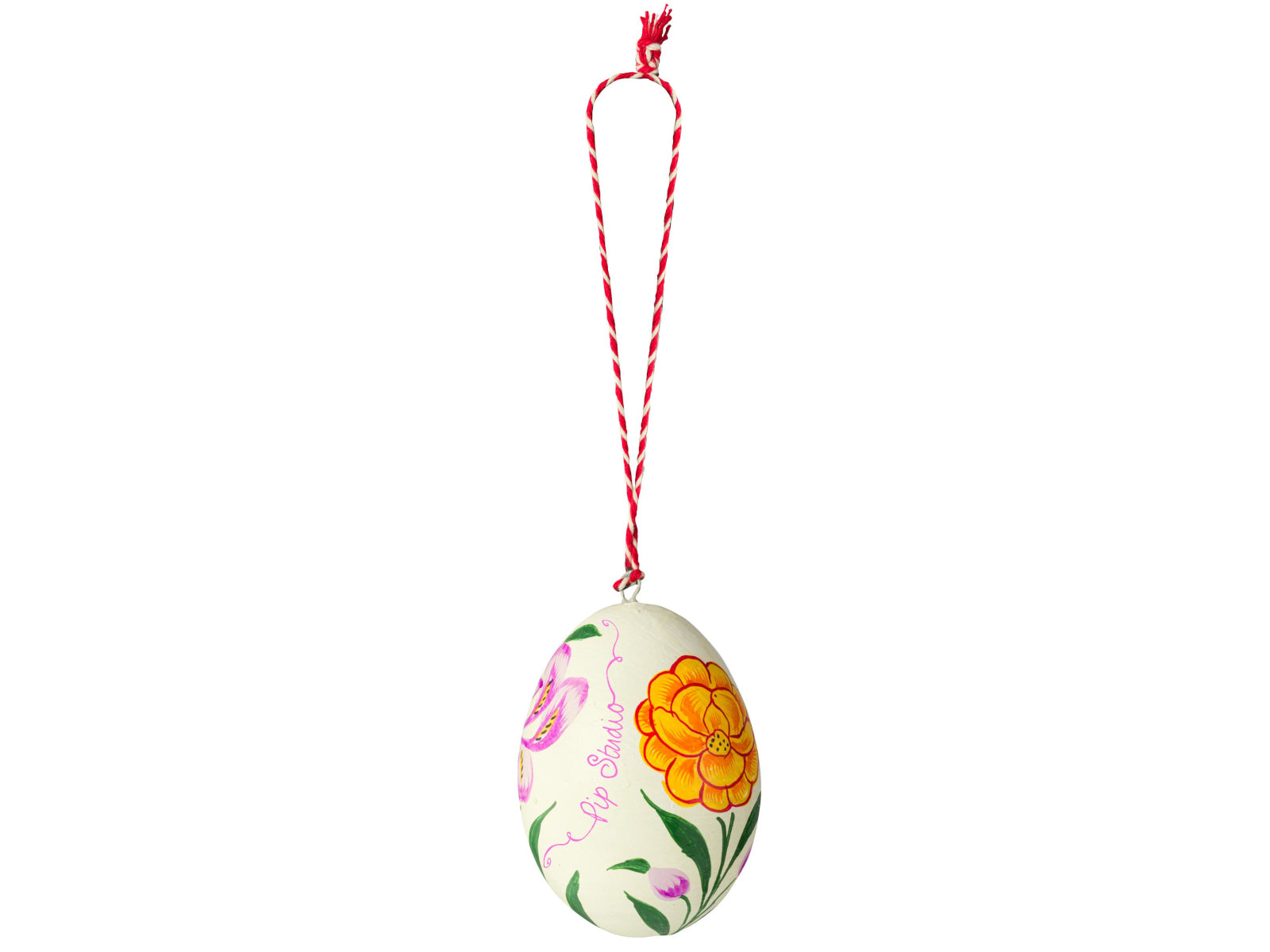 PIP STUDIO Lily&Lotus bemalte Dekoeier 5x7cm Set4 - Produktbild 9