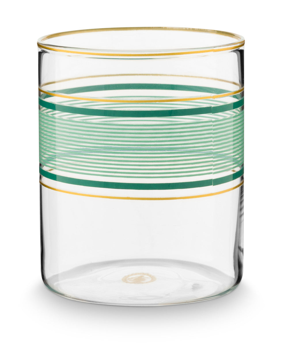 PIP STUDIO Chique Wasserglas grün 0,25l