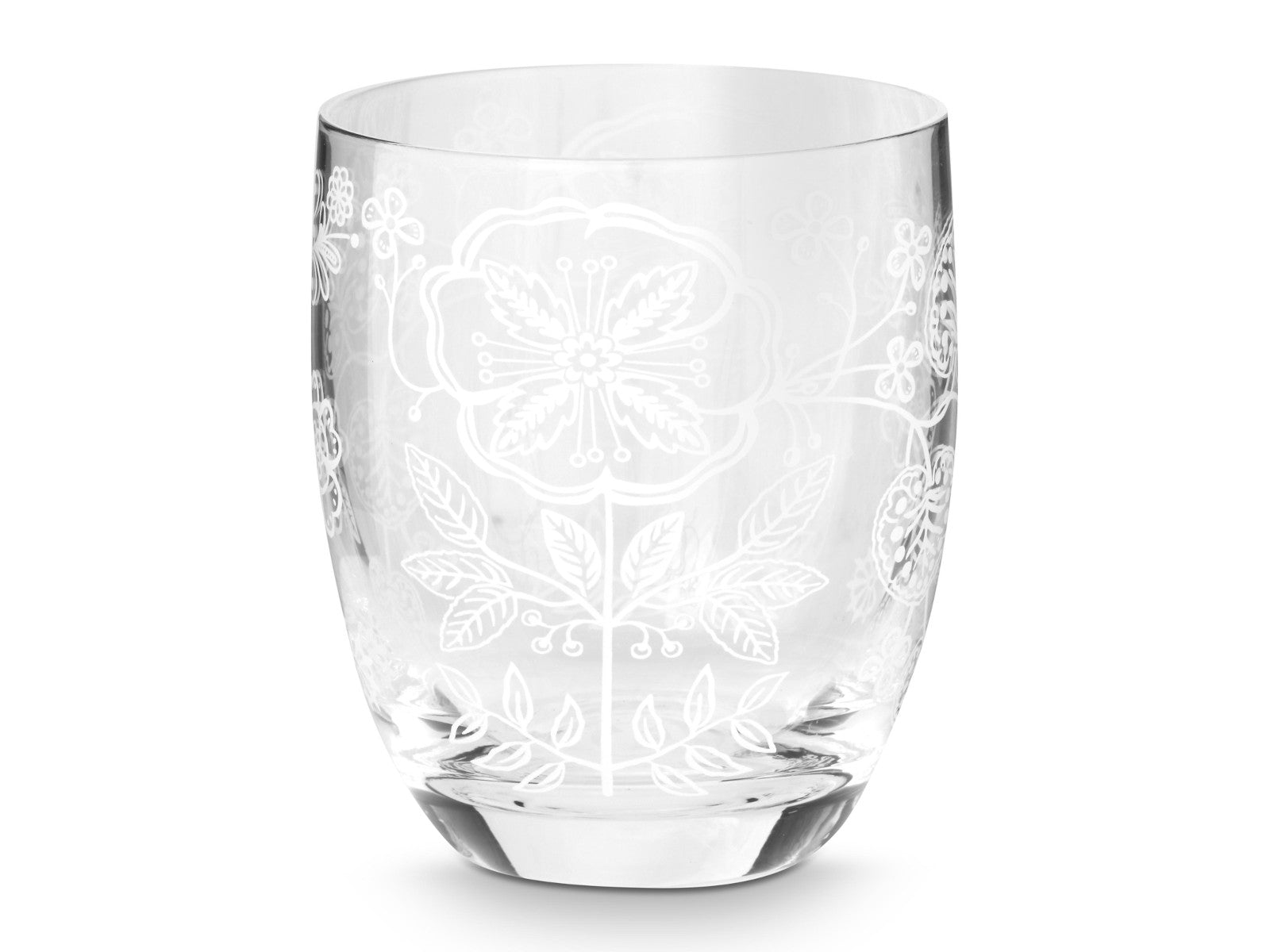 PIP STUDIO Flower White Trinkglas 320ml Set2 - Produktbild 2