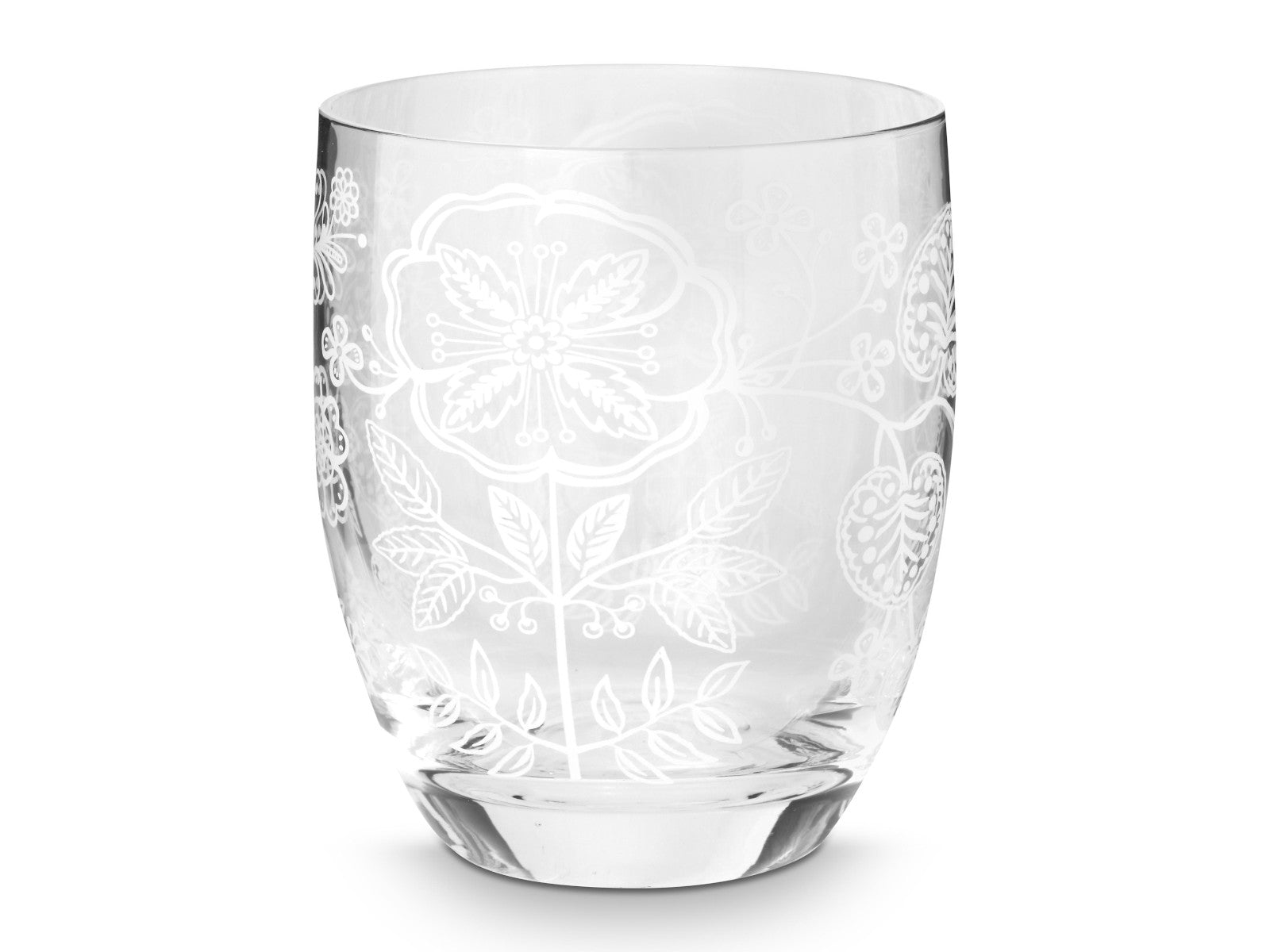 PIP STUDIO Flower White Trinkglas 320ml Set2 - Produktbild 3