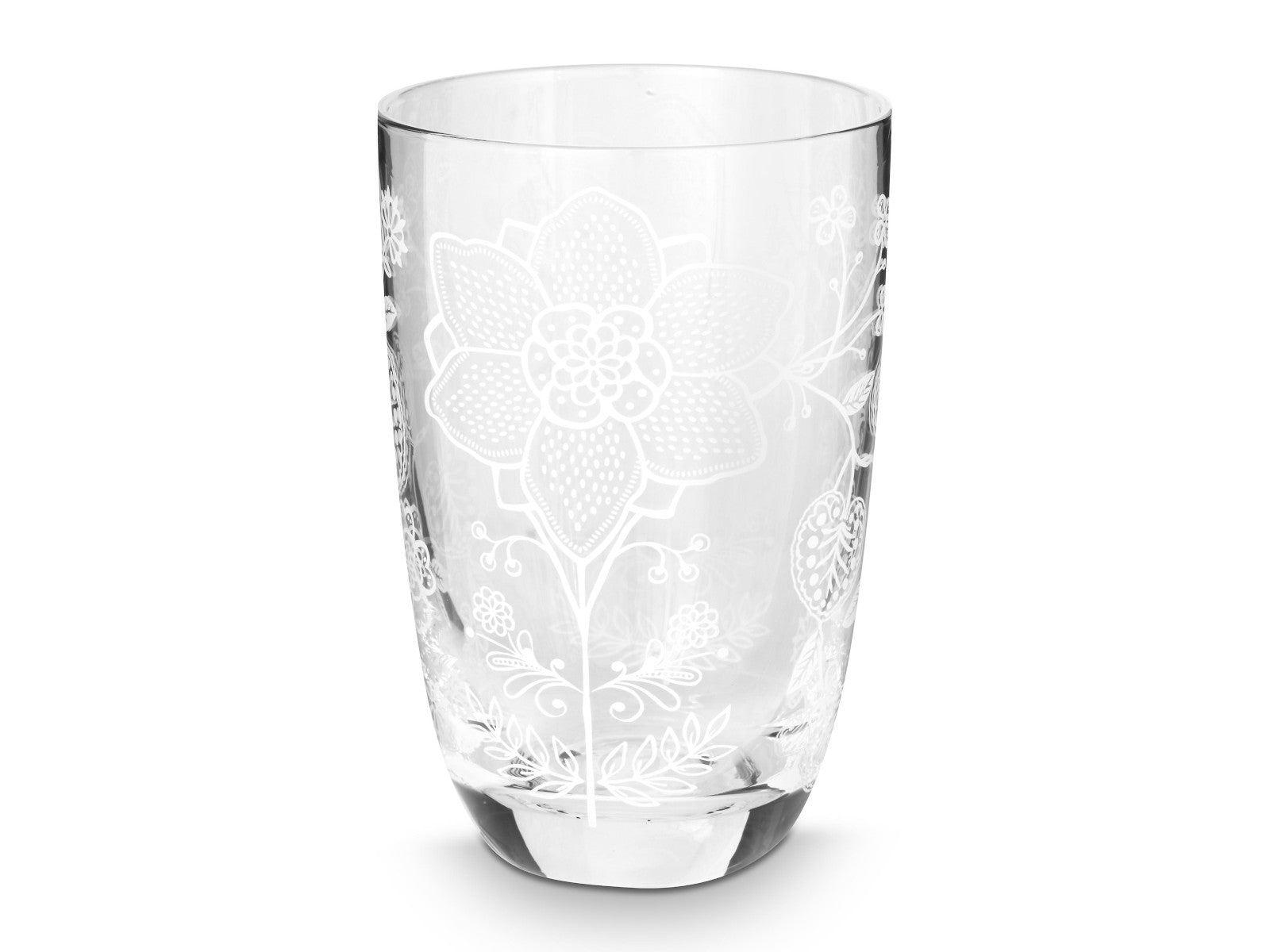 PIP STUDIO Flower White Longdrinkglas 400ml Set2 - Produktbild 2