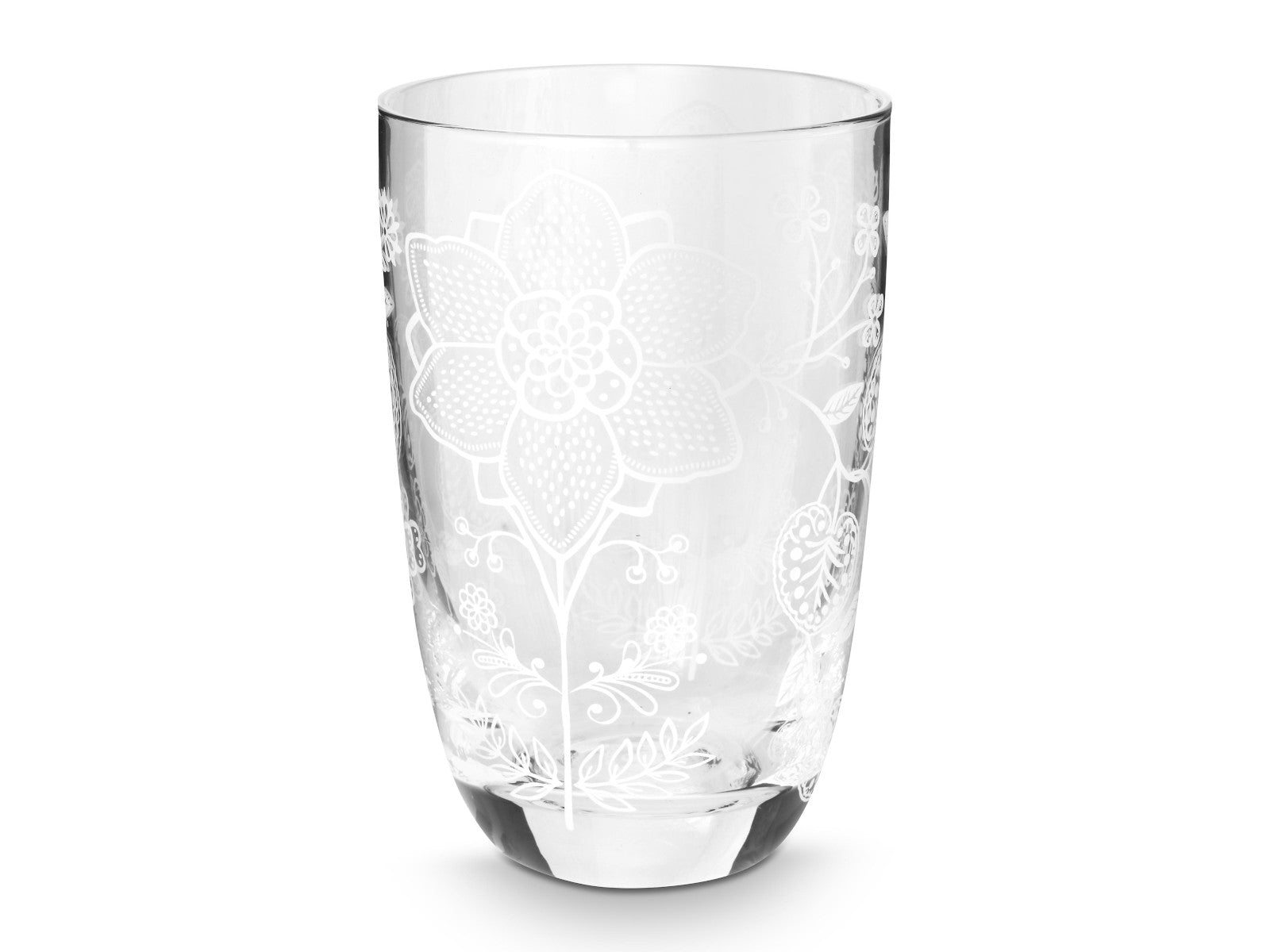 PIP STUDIO Flower White Longdrinkglas 400ml Set2 - Produktbild 3