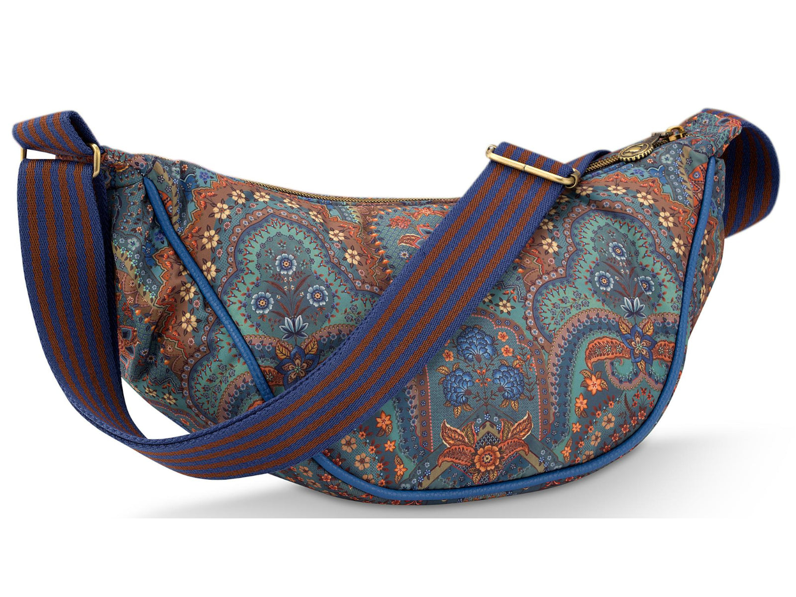 PIP STUDIO Freya Jabali Blue Halbmond Umhängetasche 34x10x16cm - Produktbild 2