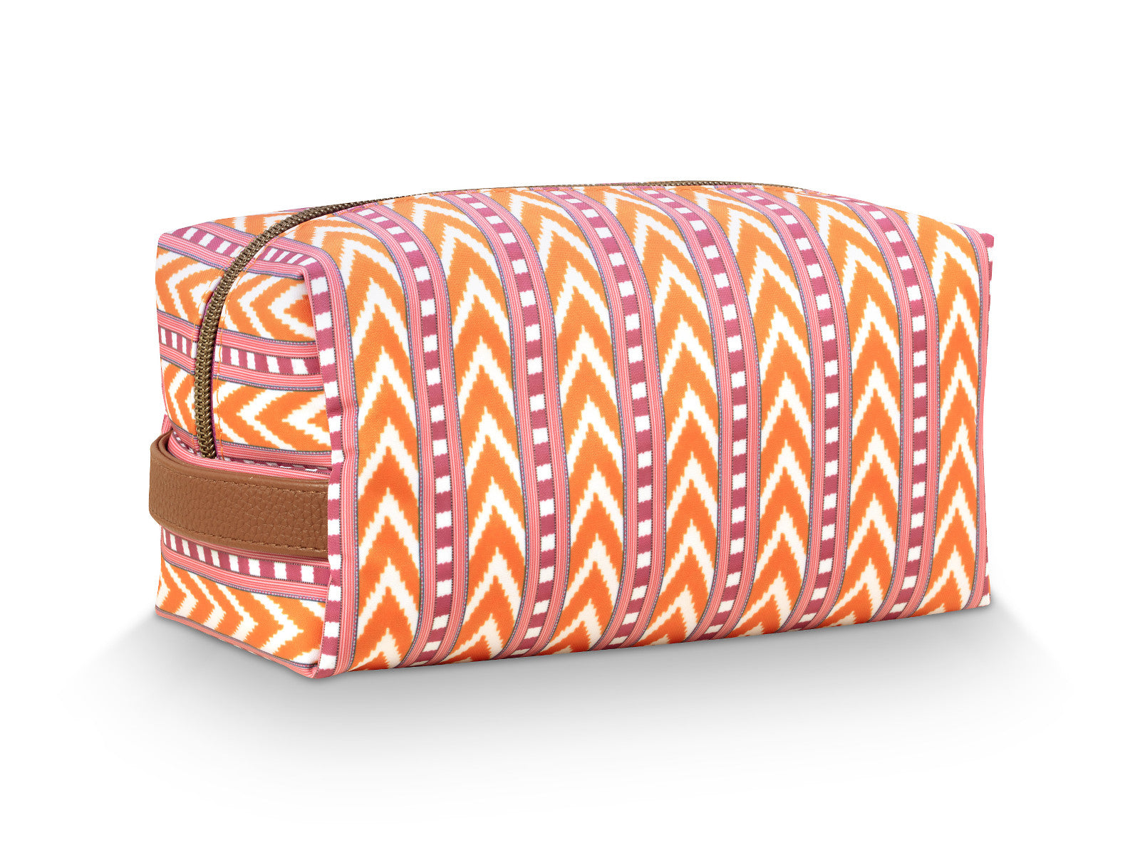 PIP STUDIO Coco Kosmetiktasche medium Samba Stripe orange 21,5x10x10,5cm - Produktbild 2