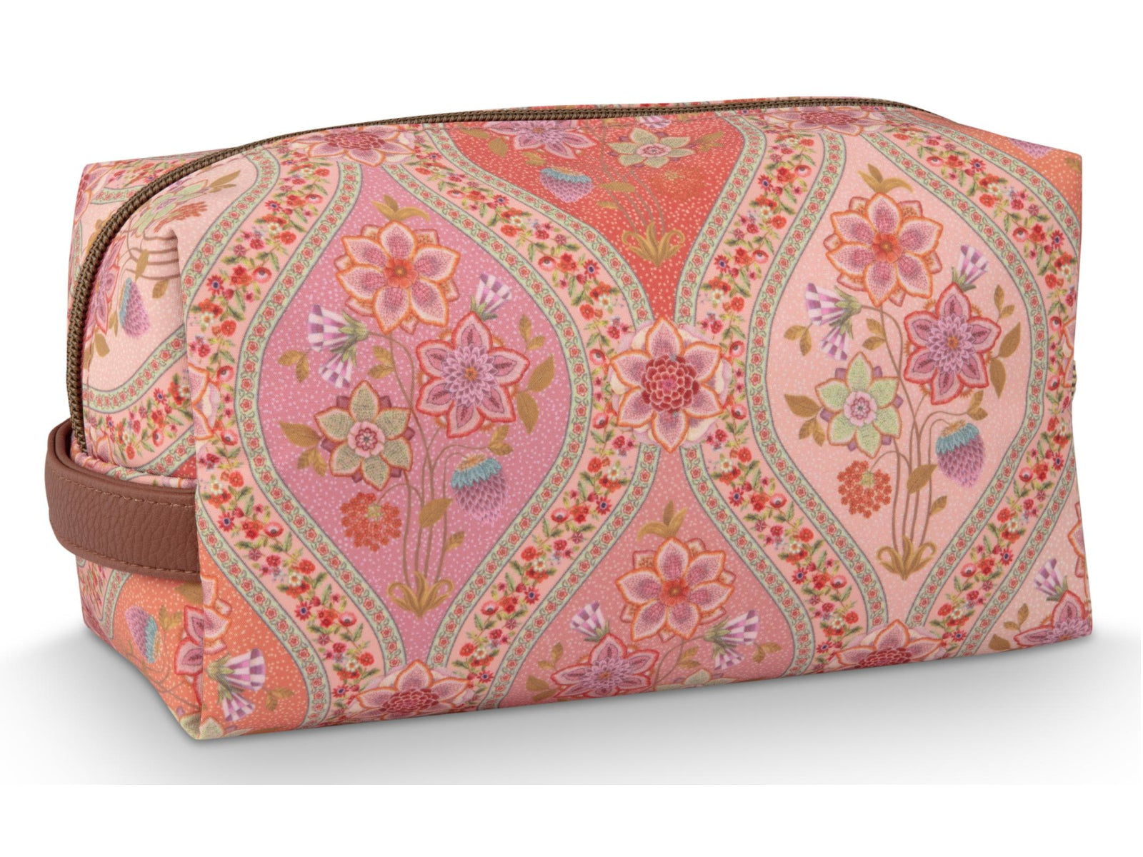 PIP STUDIO Coco Ornamento Orange Kosmetiktasche medium 21,5x10x10,5cm - Produktbild 2