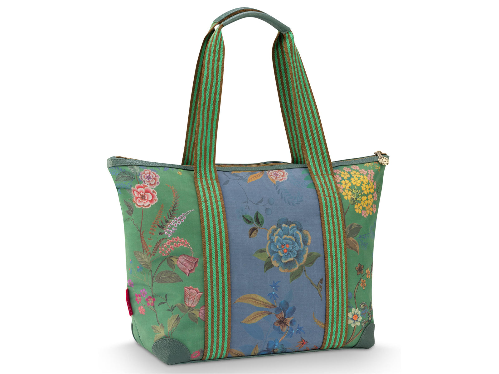 PIP STUDIO Tilda Bodhi Flower Green Tragetasche Medium 47x17x37cm - Produktbild 2