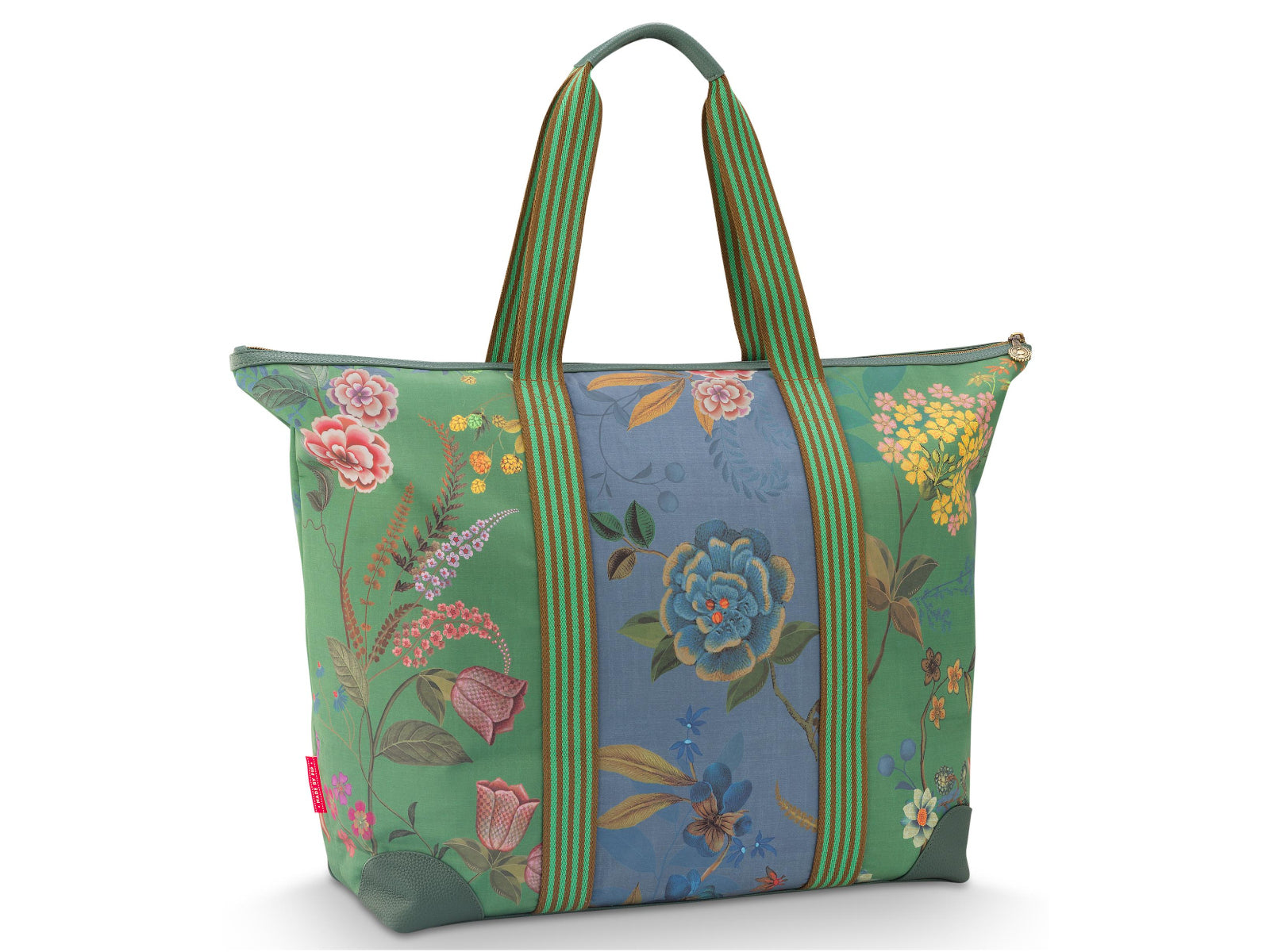 PIP STUDIO Tilda Bodhi Flower Green Tragetasche Large 66x20x44cm - Produktbild 2
