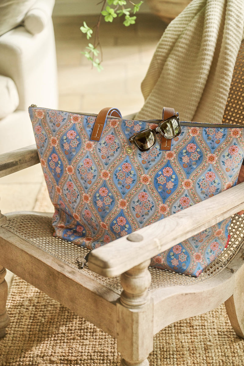 PIP STUDIO Tilda Ornamento Blue Tragetasche Large 66x20x44cm - Produktbild 4