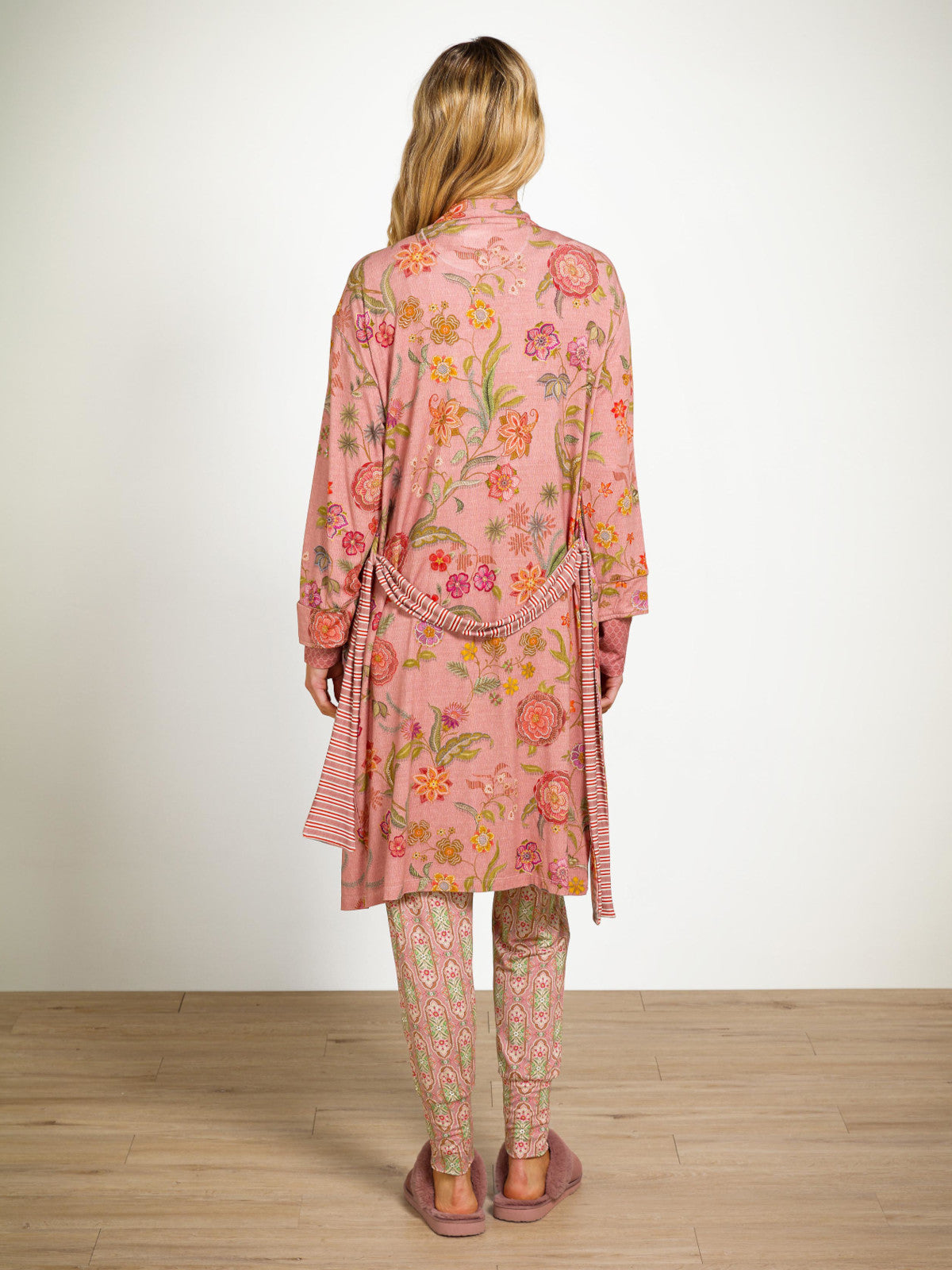 PIP STUDIO Nisha Kimono Flower Coral XXL - Produktbild 5