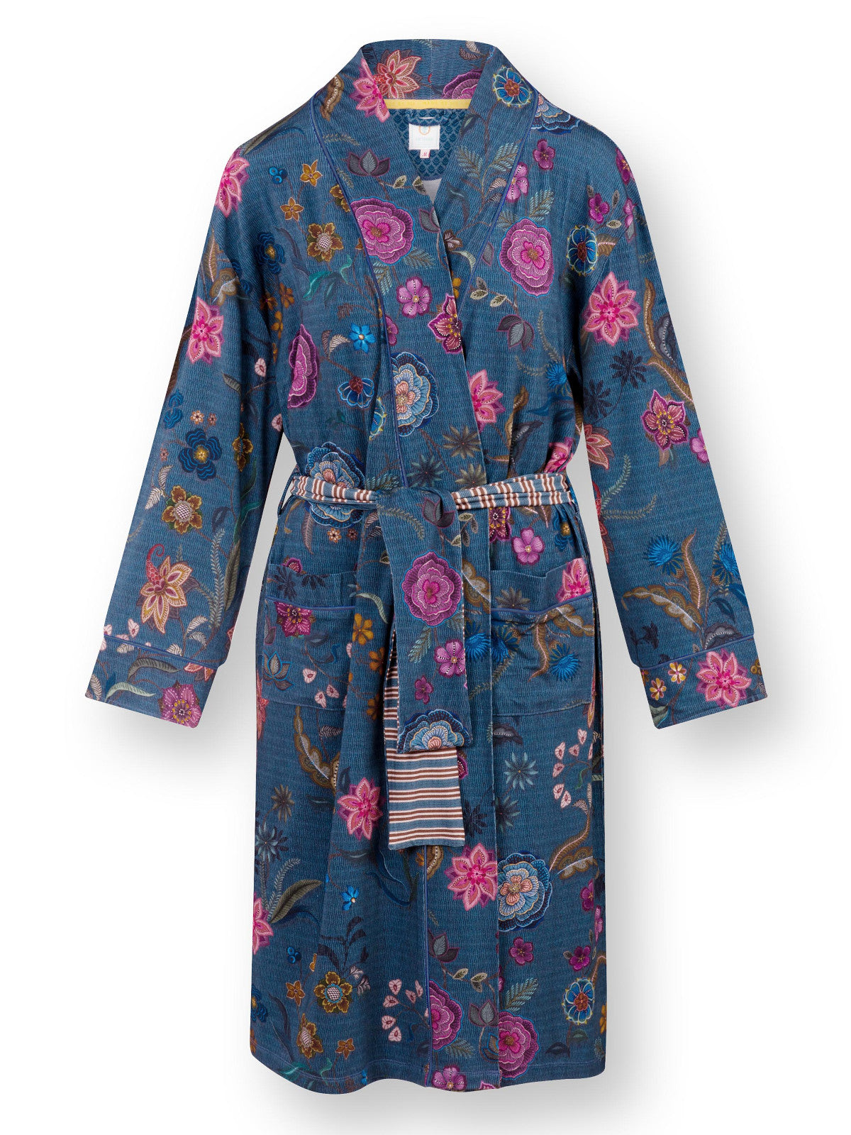 PIP STUDIO Nisha Kimono Flower Blue L