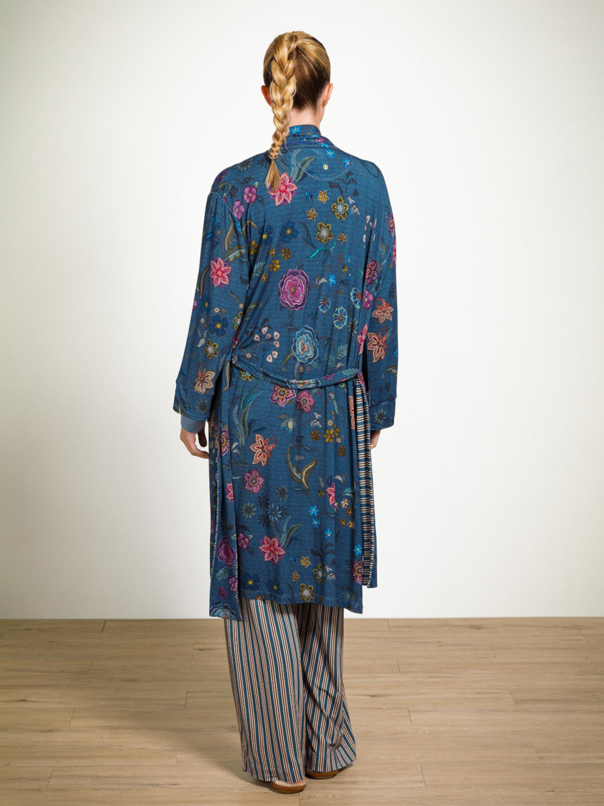PIP STUDIO Nisha Kimono Flower Blue XS - Produktbild 6