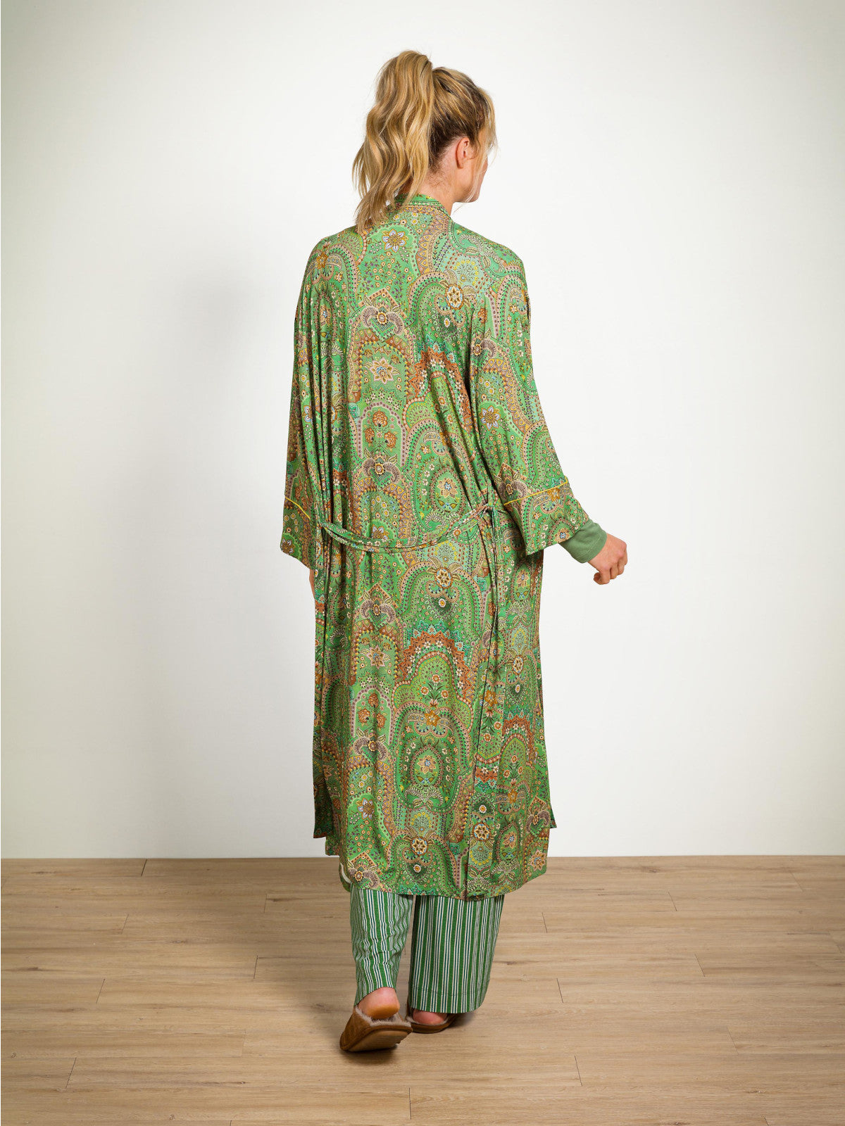 PIP STUDIO Noa Kimono Jabali Green S - Produktbild 4