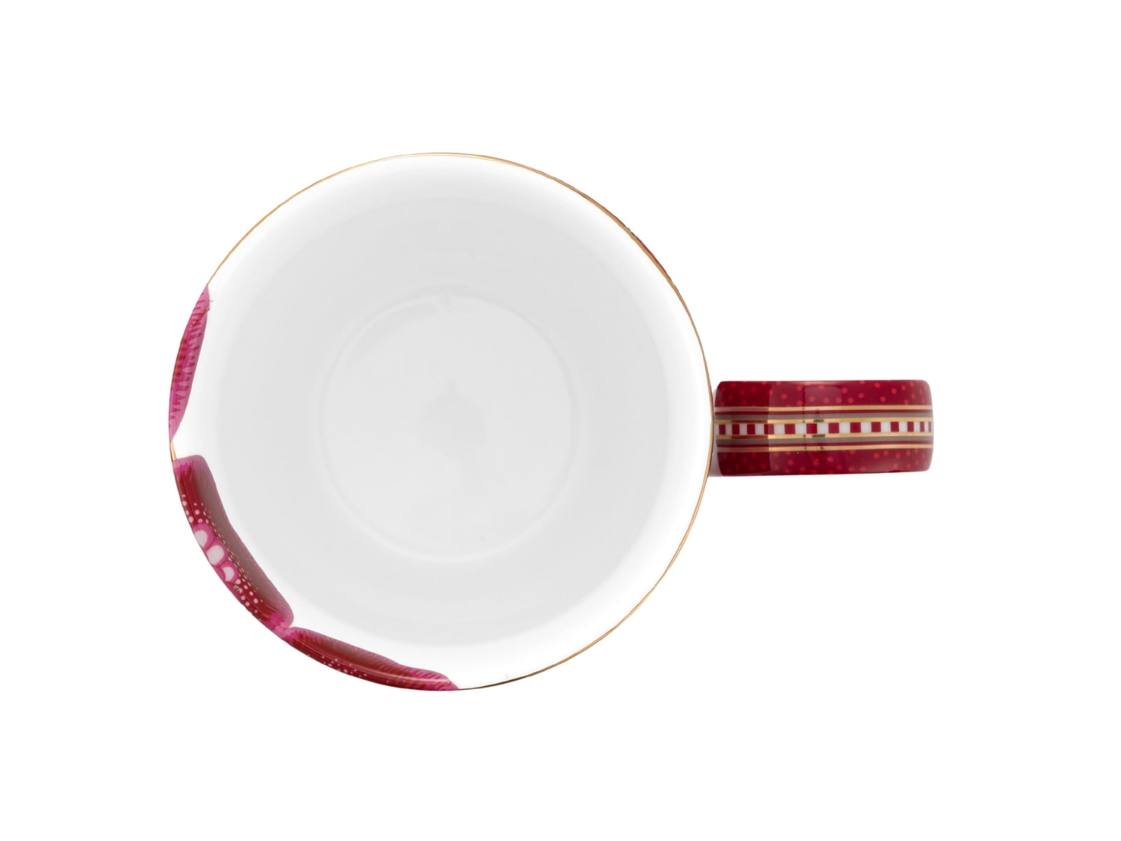 PIP STUDIO Blooming Tales Dark Red Henkelbecher XL 0,45l Set2 - Produktbild 5