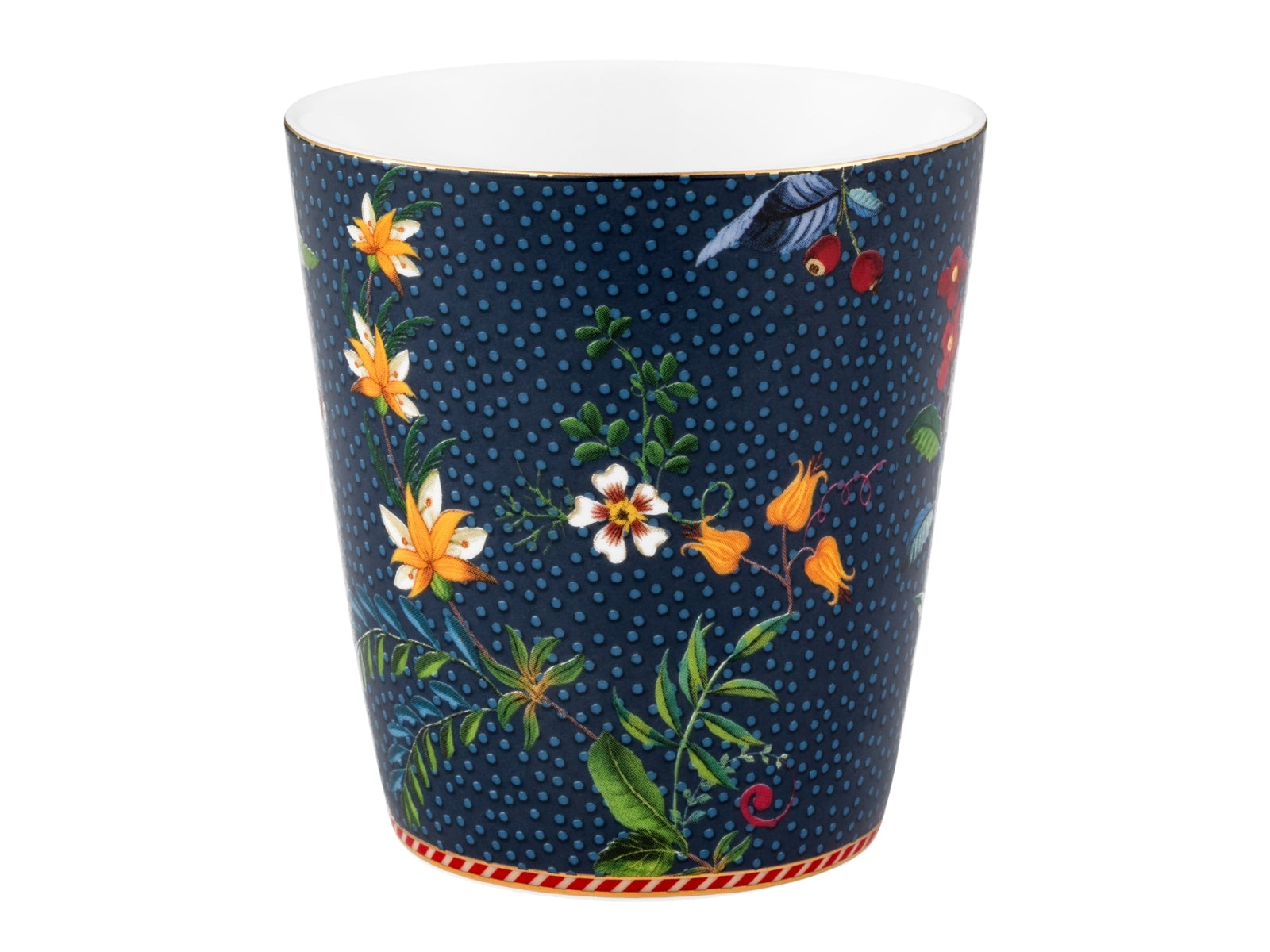 PIP STUDIO Berry Blues Oriental Geschenkset Becher ohne Henkel blau 0,29l 4tlg - Produktbild 4