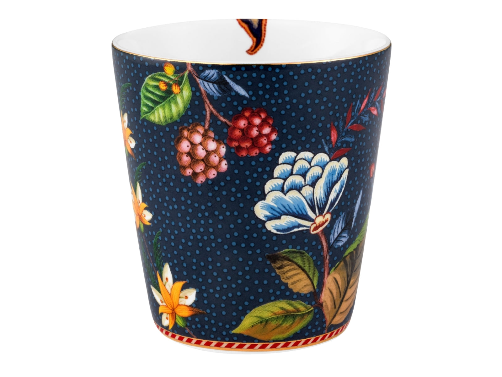 PIP STUDIO Berry Blues Oriental Geschenkset Becher ohne Henkel blau 0,29l 4tlg - Produktbild 2