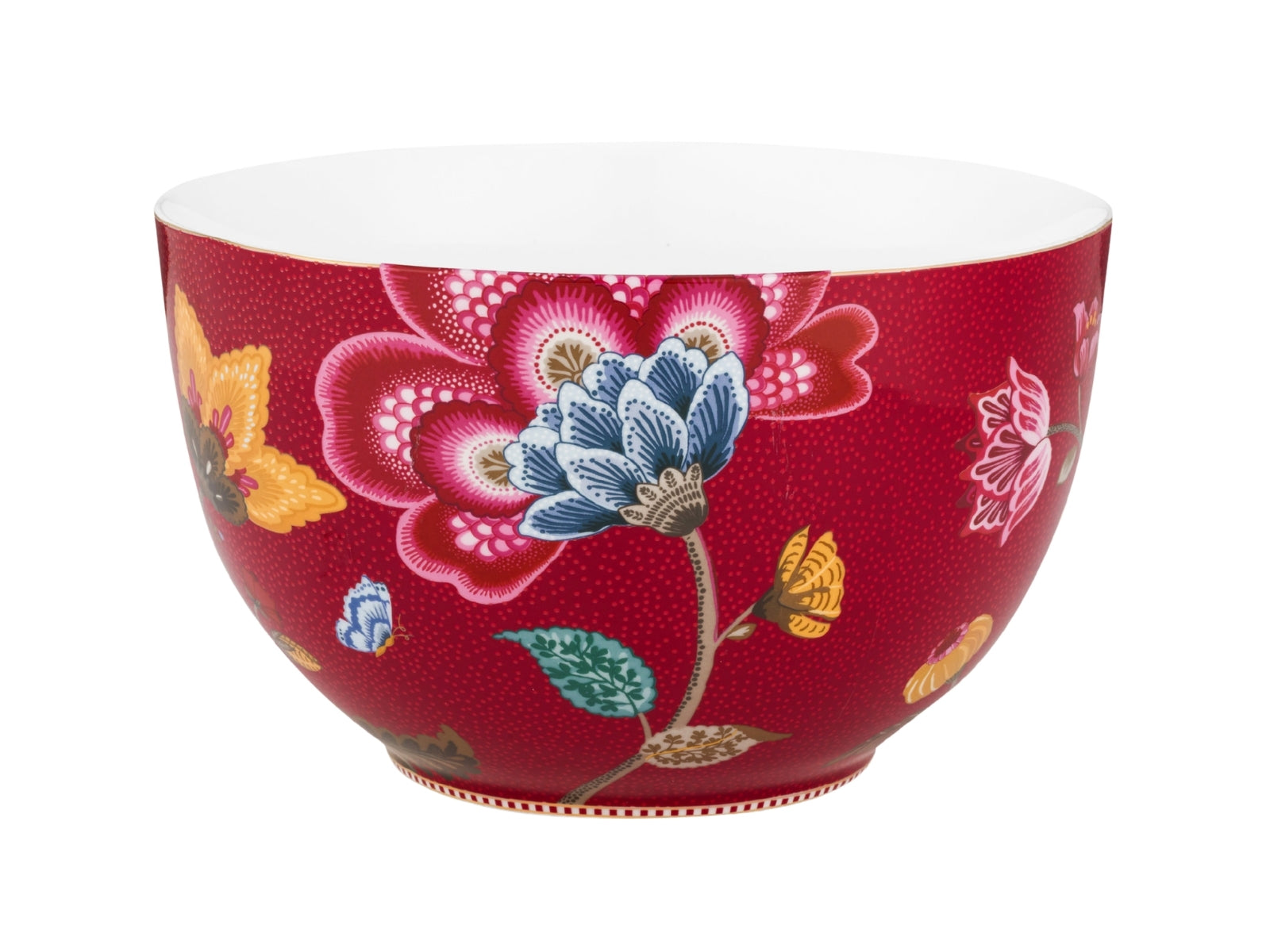 PIP STUDIO Blooming Tales Fantasy Dark Red Bowl 23cm